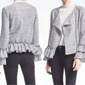COPY - Banana republic ruffle jacket